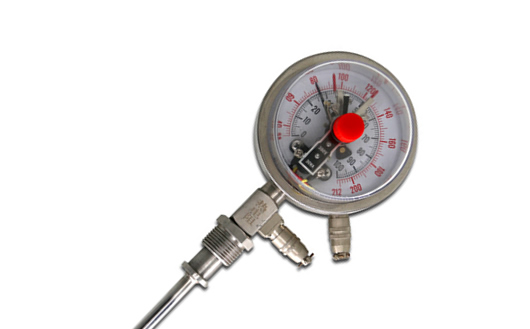 帶熱電阻式雙金屬溫度計 帶熱電阻式雙金屬溫度計