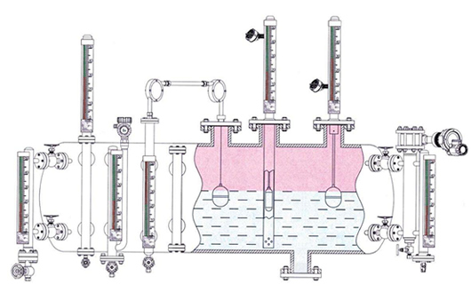 磁翻板液位計帶遠傳 磁翻板液位計帶遠傳